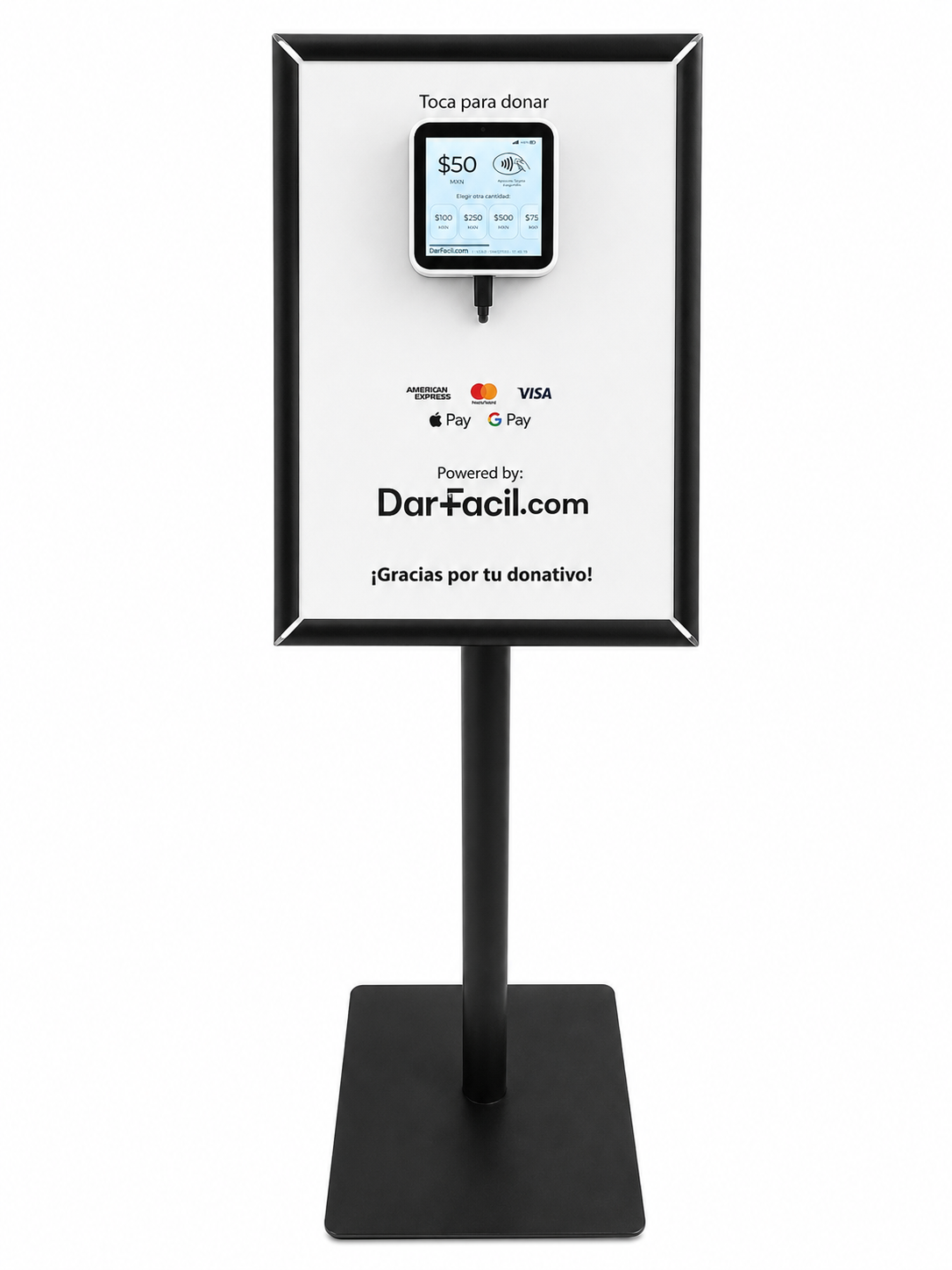 Cashless stand